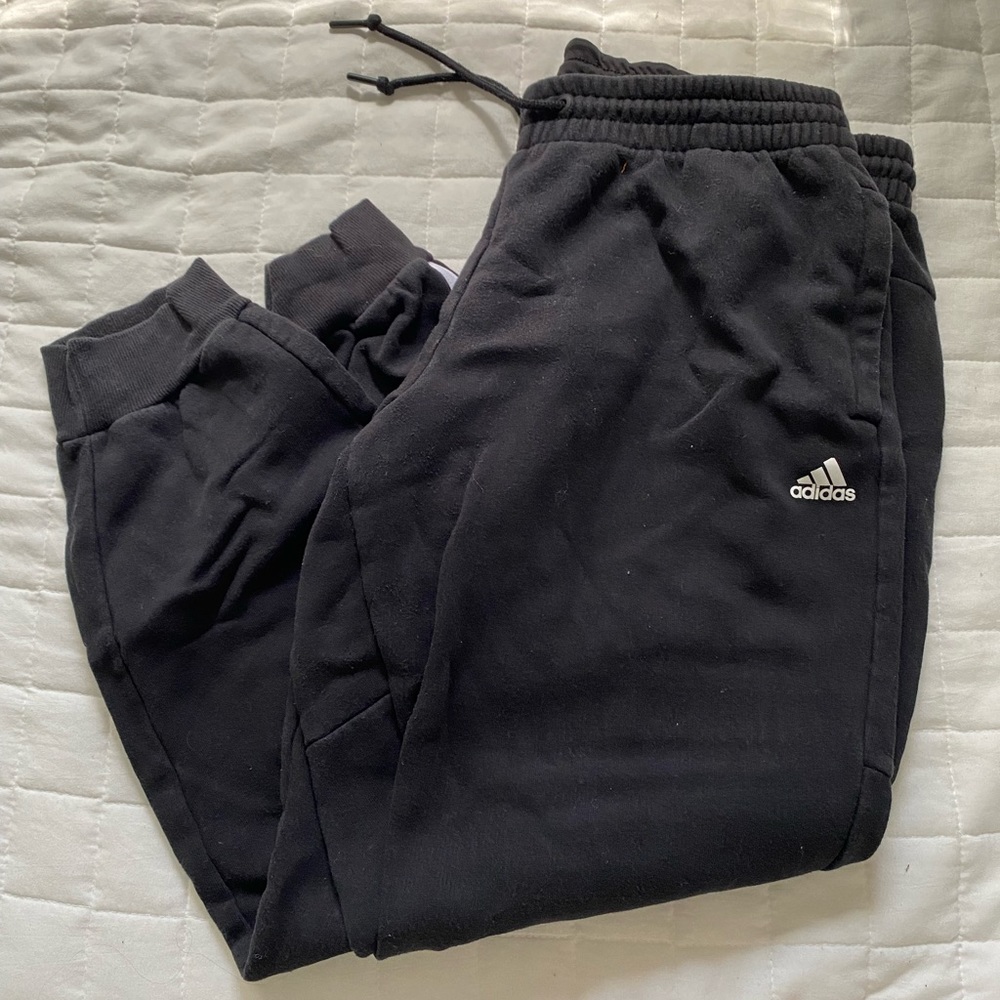 Adidas black sweatpants